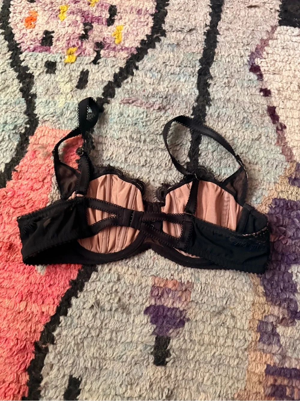 Dita Von Teese Marlene Wireless Bra Black | Vintage Glamour - Size 36C